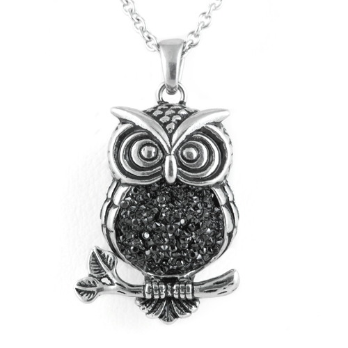 Mid-Nighter Owl Necklace
